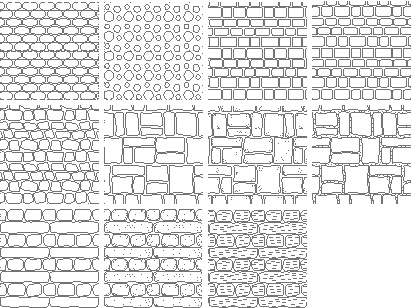 stone veneer hatch patterns autocad download